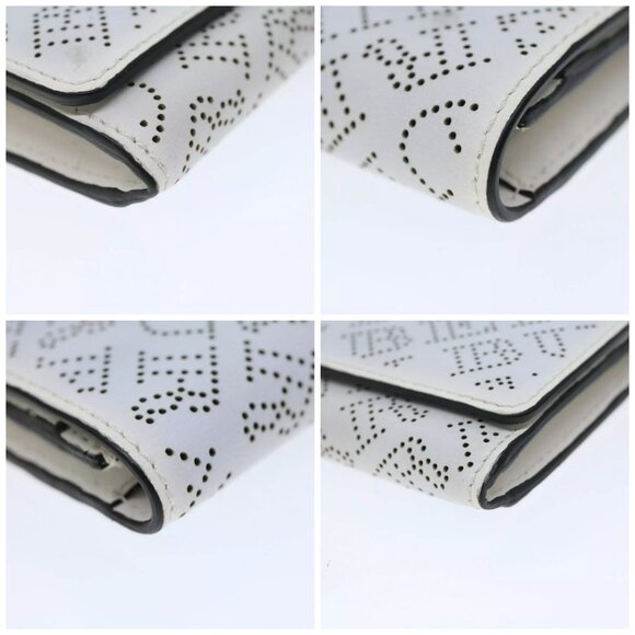 BURBERRY Long Wallet Leather White Auth - Picture 14 of 16